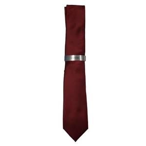NEW ALFANI men's designer tie in burgundy